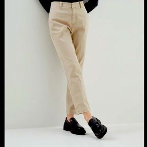 LOFT Beige Chino Pants Size 12